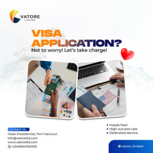 Vatore visa application flyer
